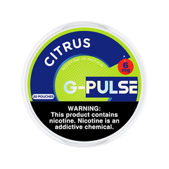 Citrus G-Pulse Nicotine Pouches 6mg