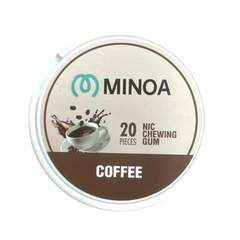 Coffee MINOA Chewing Gum Nicotine Pouches 6mg