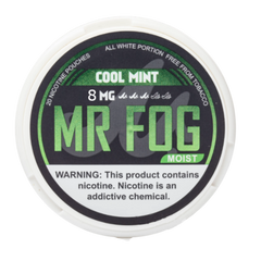 Cool Mint Mr Fog Nicotine Pouches 8mg Moist