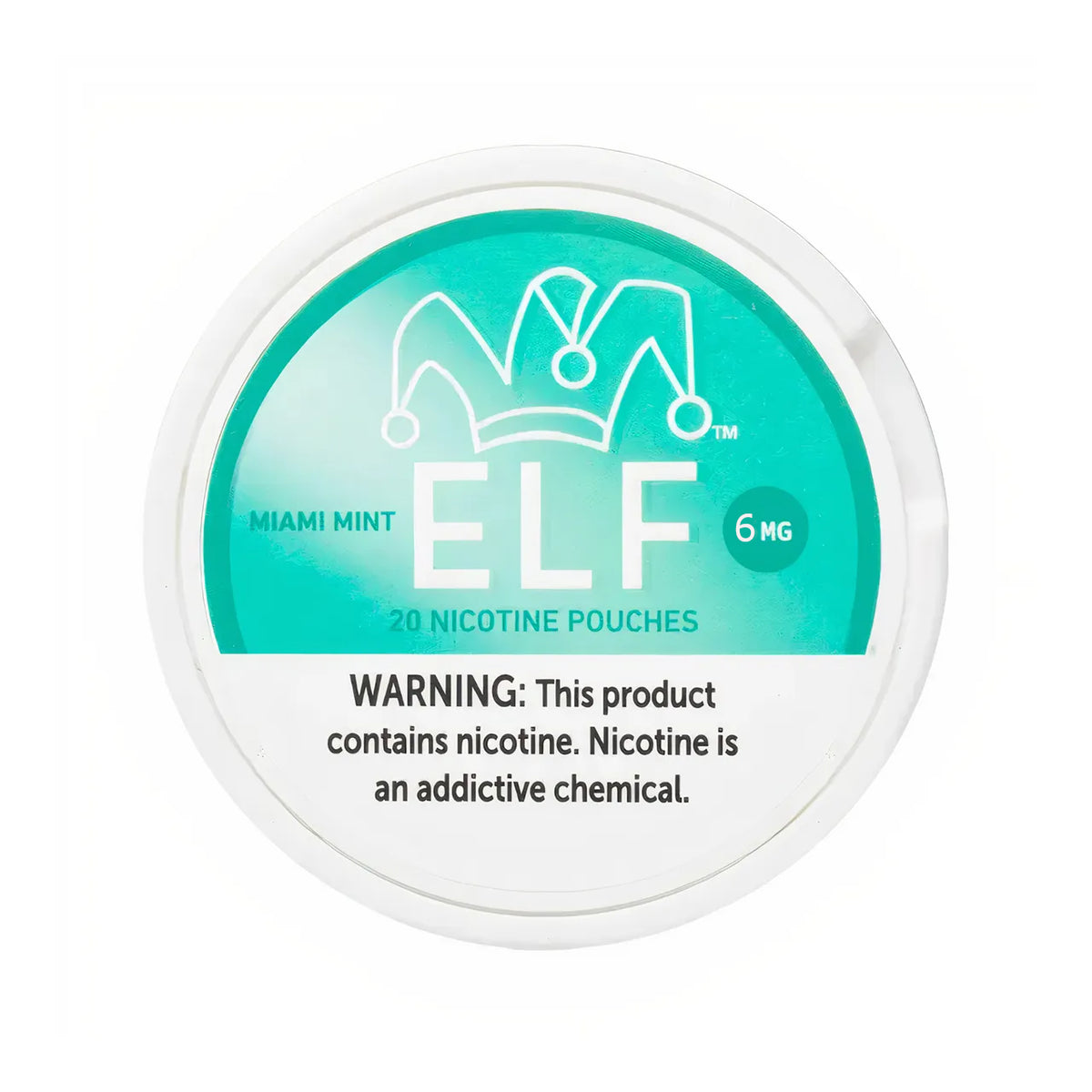 Miami Mint ELF Bolsas de nicotina 6mg