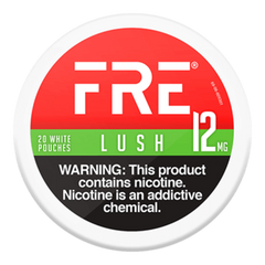 Lush Fre Nicotine Pouches 12mg