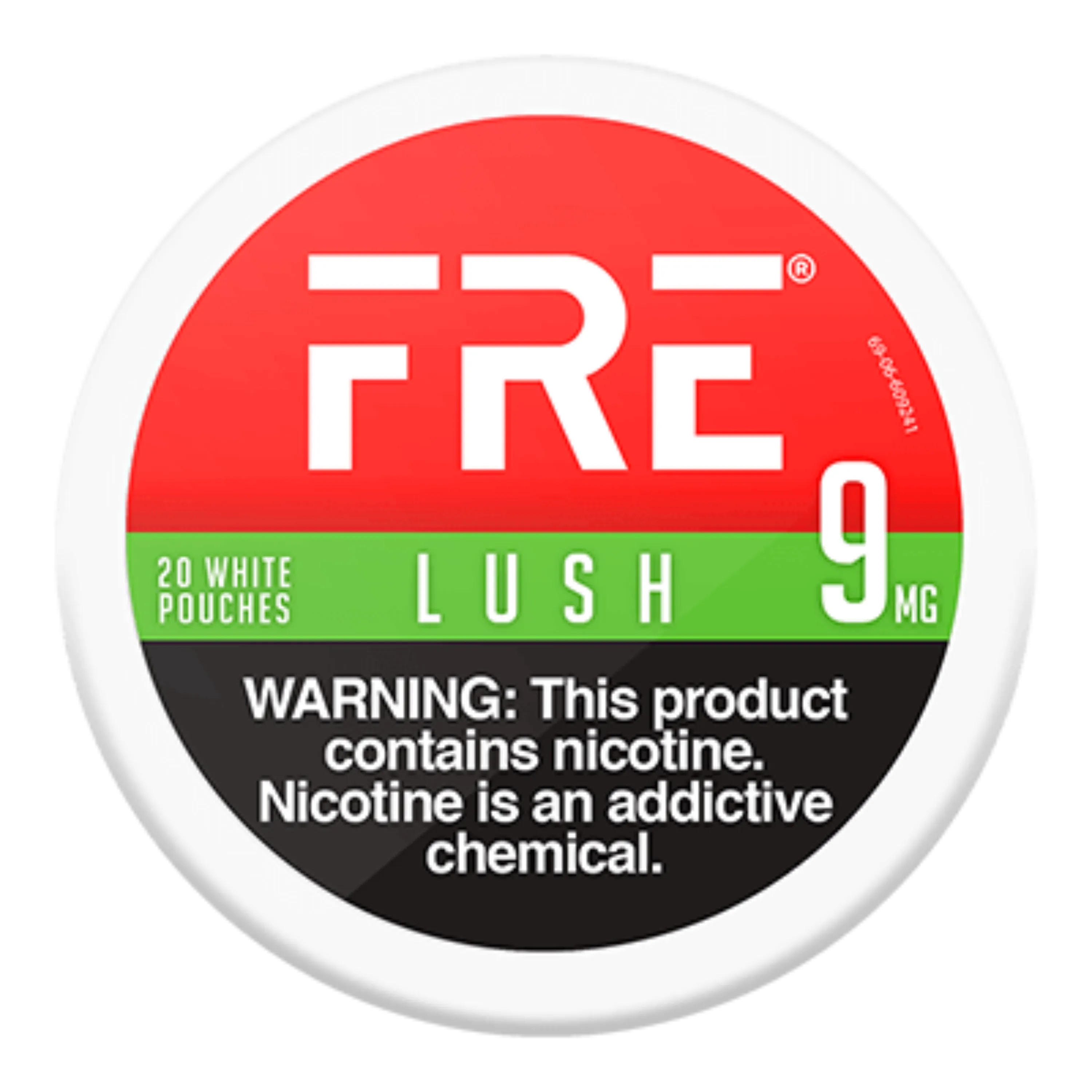 Lush Fre Nicotine Pouches 9mg