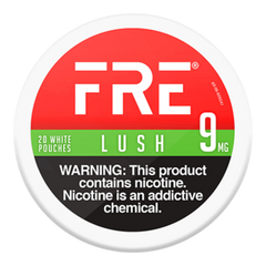 Lush Fre Nicotine Pouches 9mg