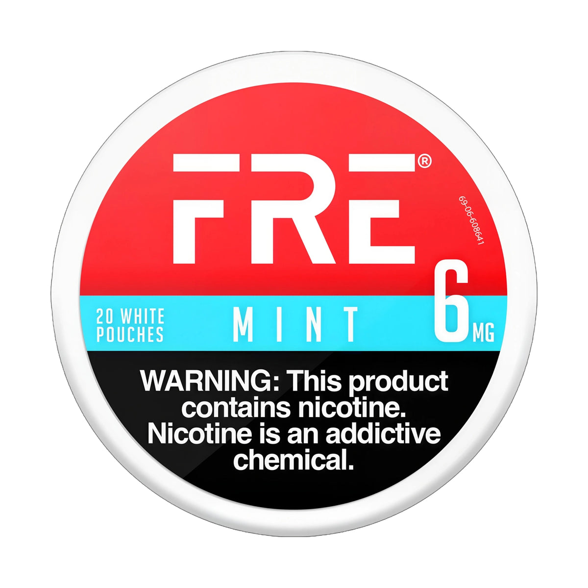 Mint Fre Nicotine Pouches 6mg