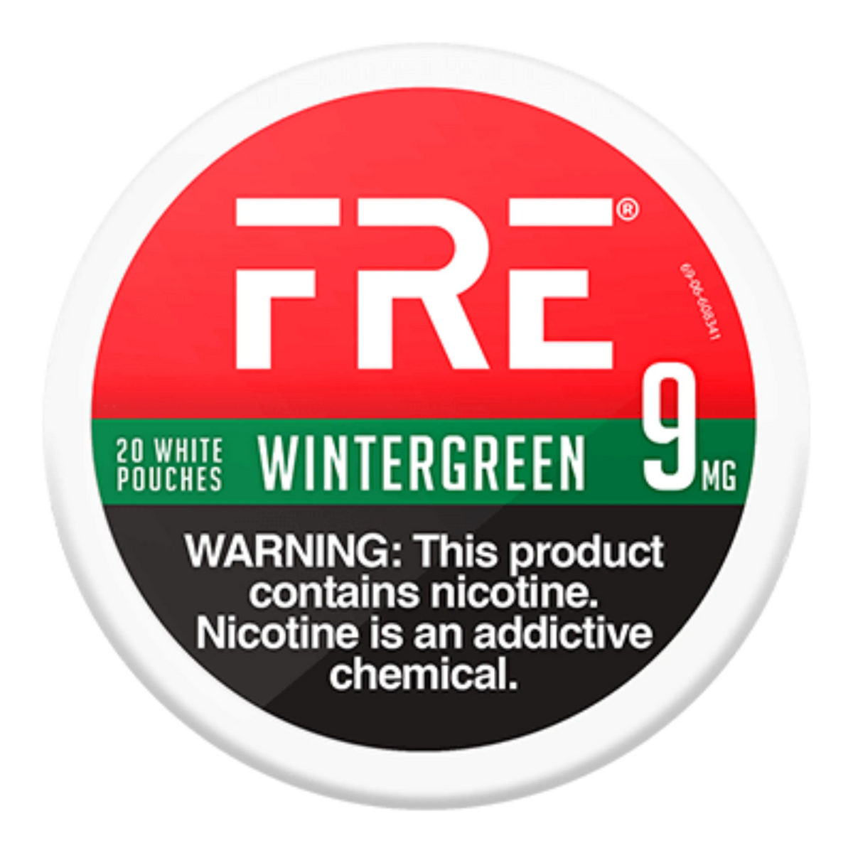 Wintergreen Fre Nicotine Pouches 9mg