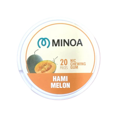 Hami Melon MINOA Chewing Gum Nicotine Pouches 6mg