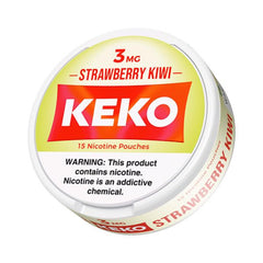 Strawberry Kiwi KEKO Nicotine Pouches 3mg