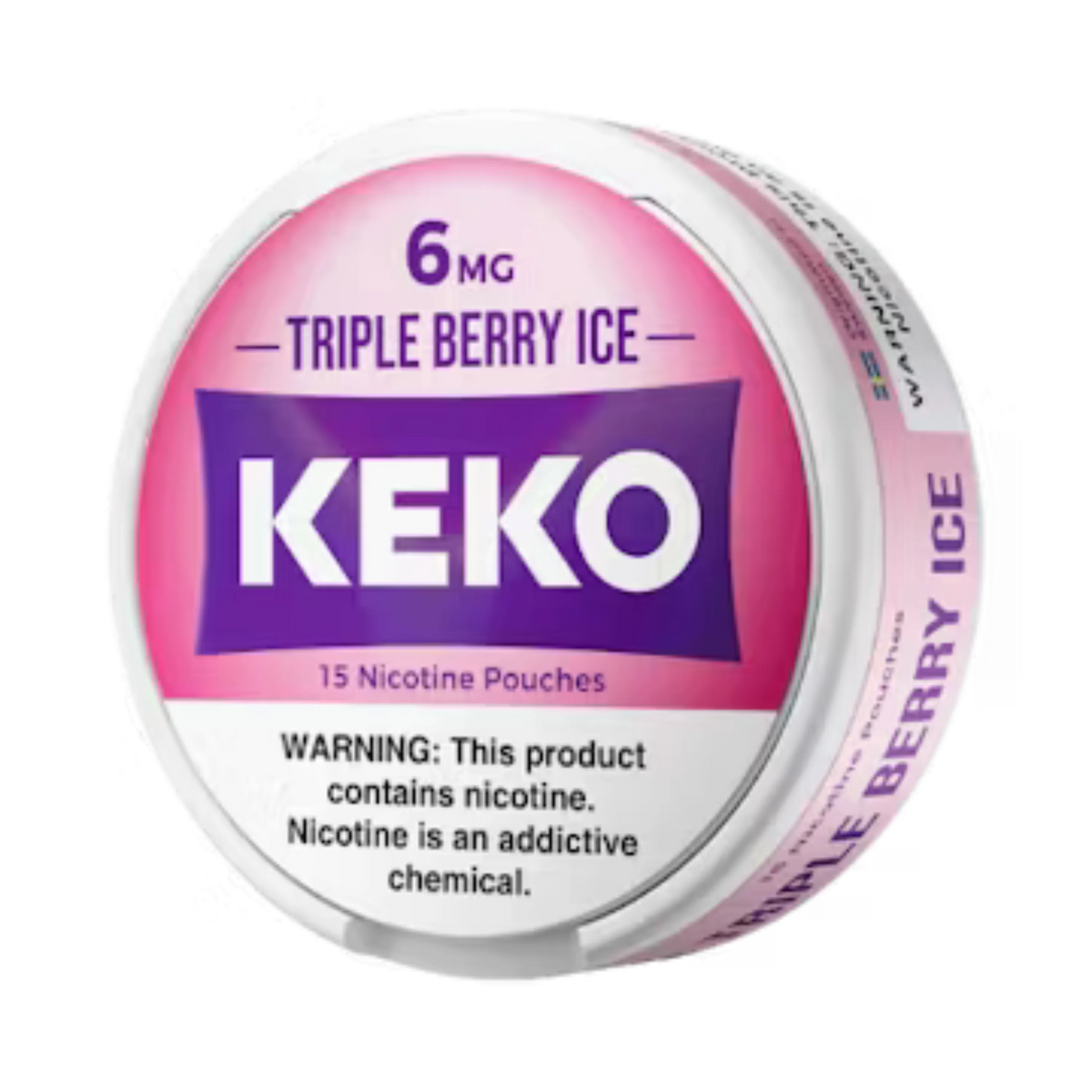 Triple Berry Ice KEKO Nicotine Pouches 6mg