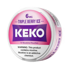 Triple Berry Ice KEKO Nicotine Pouches 6mg