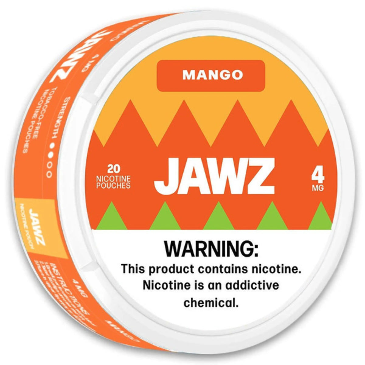 Mango JAWZ Nicotine Pouches 4mg