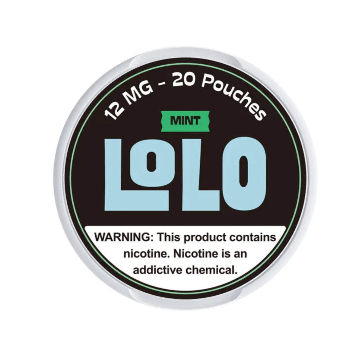 Mint LoLo Nicotine Pouches 12mg