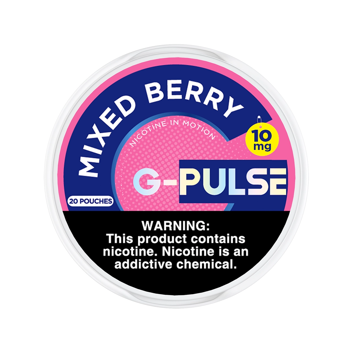 Mixed Berry G-Pulse Nicotine Pouches 10mg