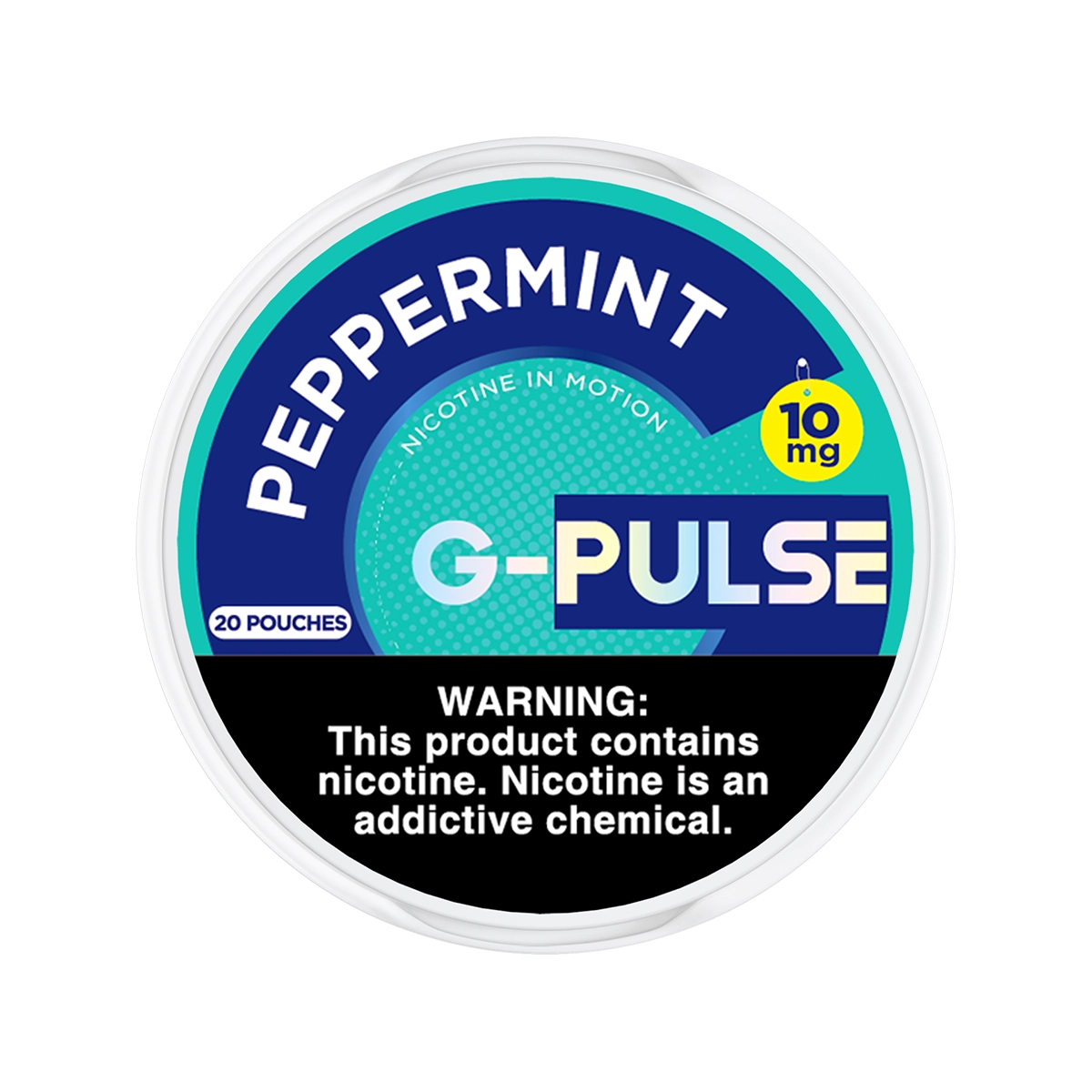 Peppermint G-Pulse Nicotine Pouches 10mg