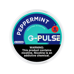 Peppermint G-Pulse Nicotine Pouches 6mg