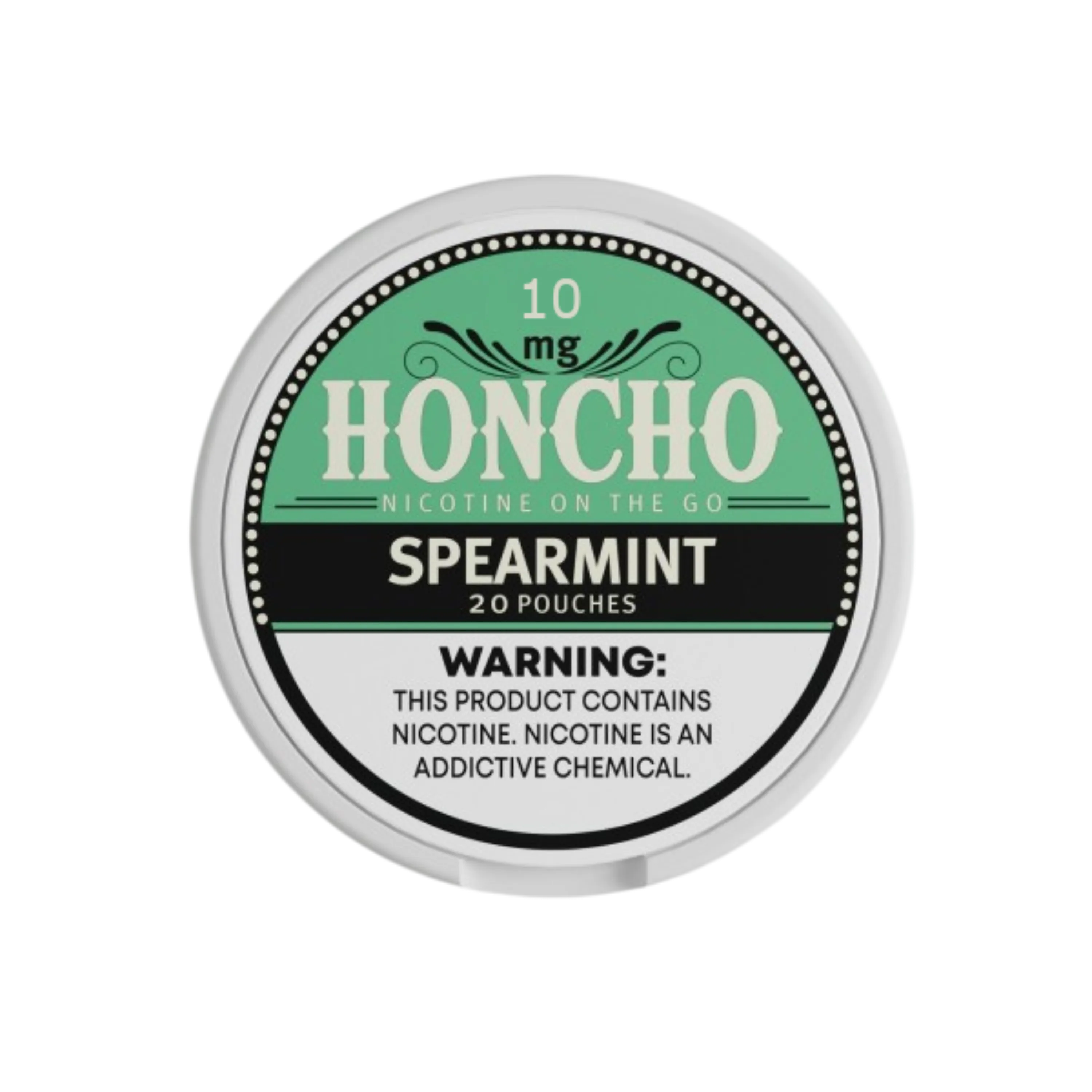 Spearmint Honcho Nicotine Pouches 10mg