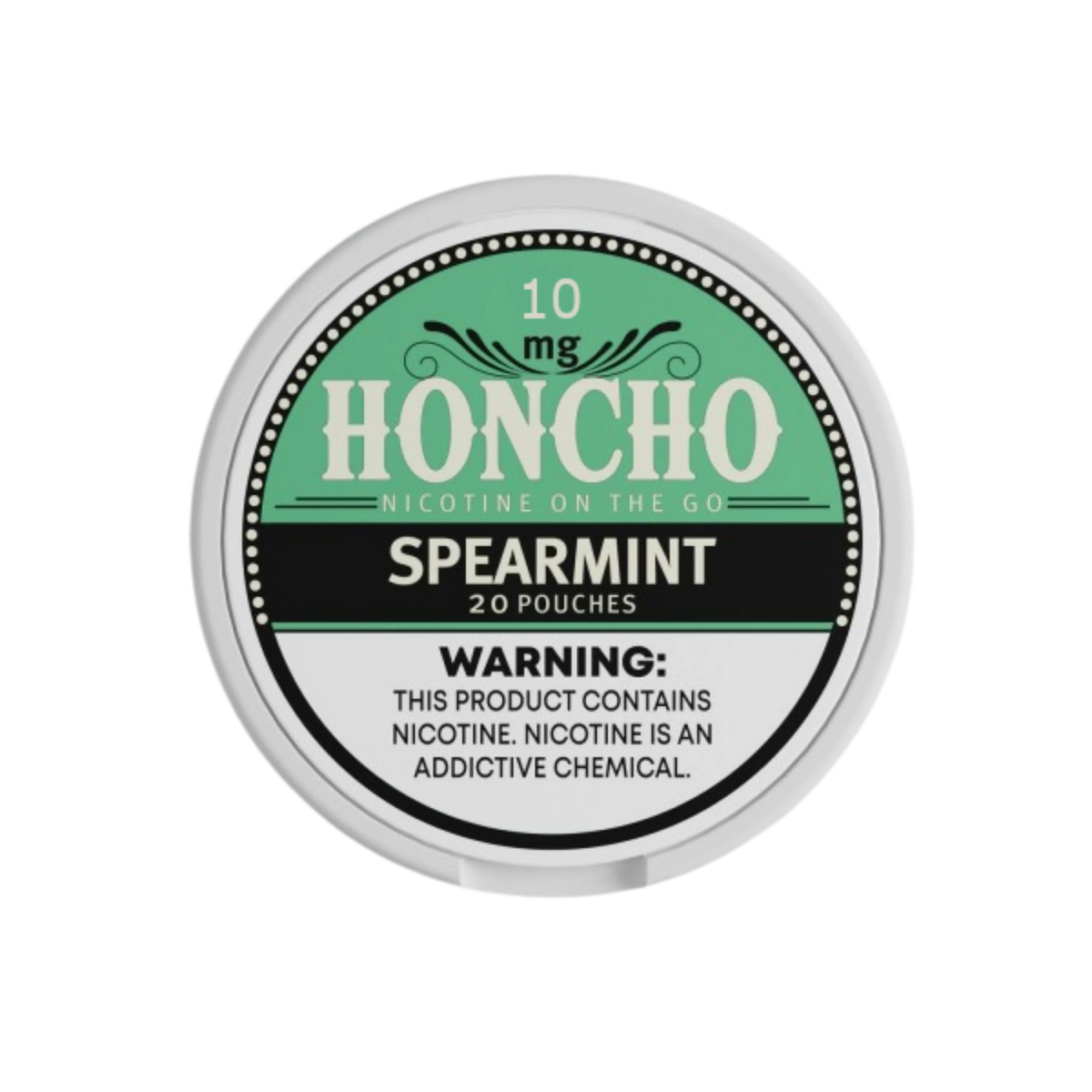 Spearmint Honcho Nicotine Pouches 10mg