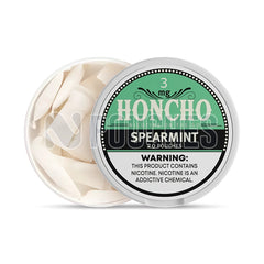 Open Box Spearmint Honcho Nicotine Pouches 3mg