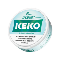 Spearmint KEKO Nicotine Pouches 6mg