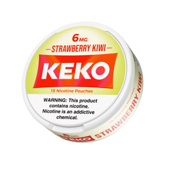 Strawberry Kiwi KEKO Nicotine Pouches 6mg