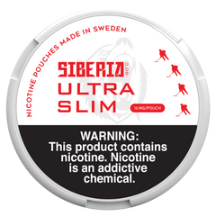 Ultra Slim - 16mg/pouch Siberia Nicotine Pouches