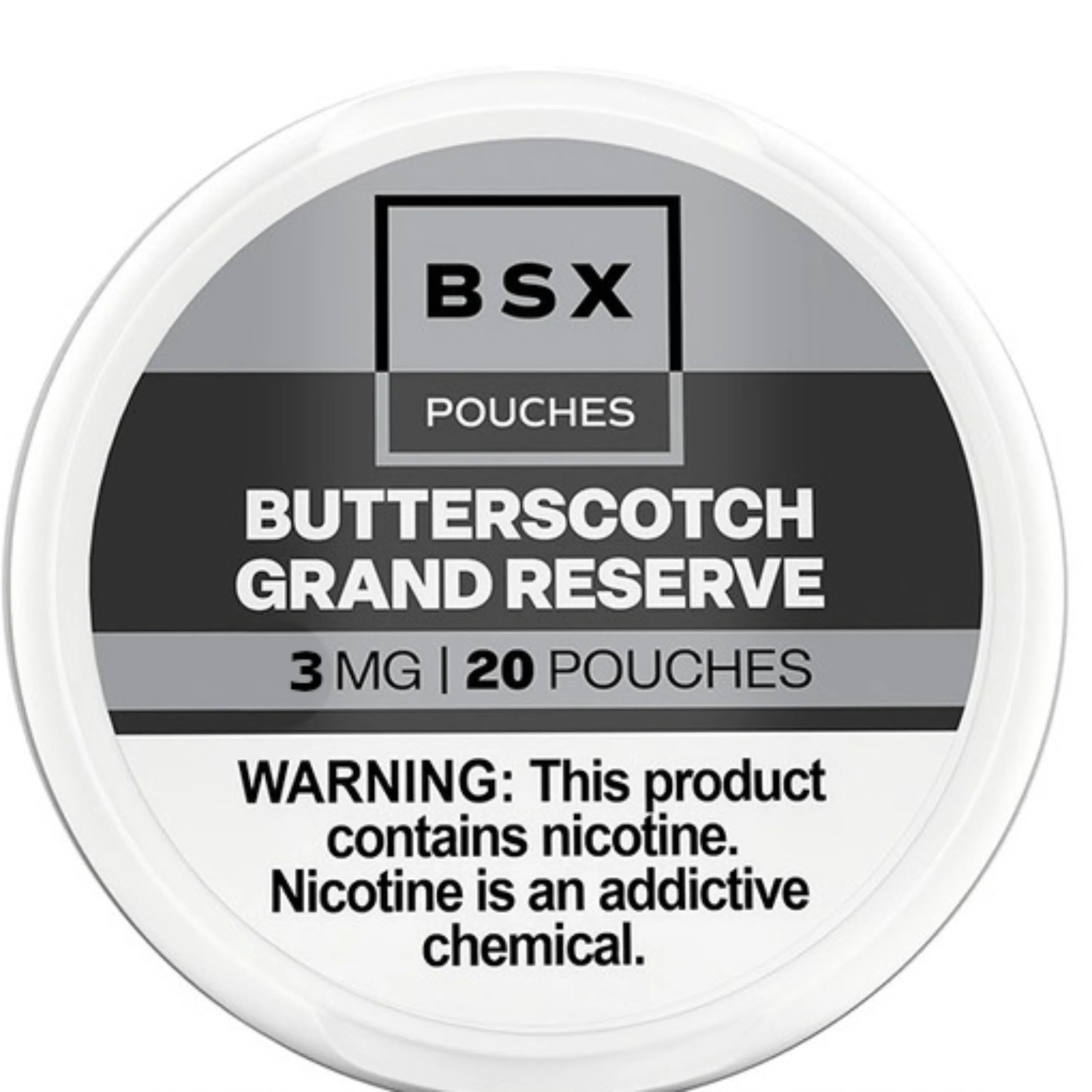 Butterscotch Grand Reserve BSX Nicotine Pouches 3mg