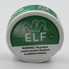 Wintergreen ELF Nicotine Pouches 3mg