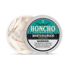 Open Box Wintergreen Honcho Nicotine Pouches 3mg