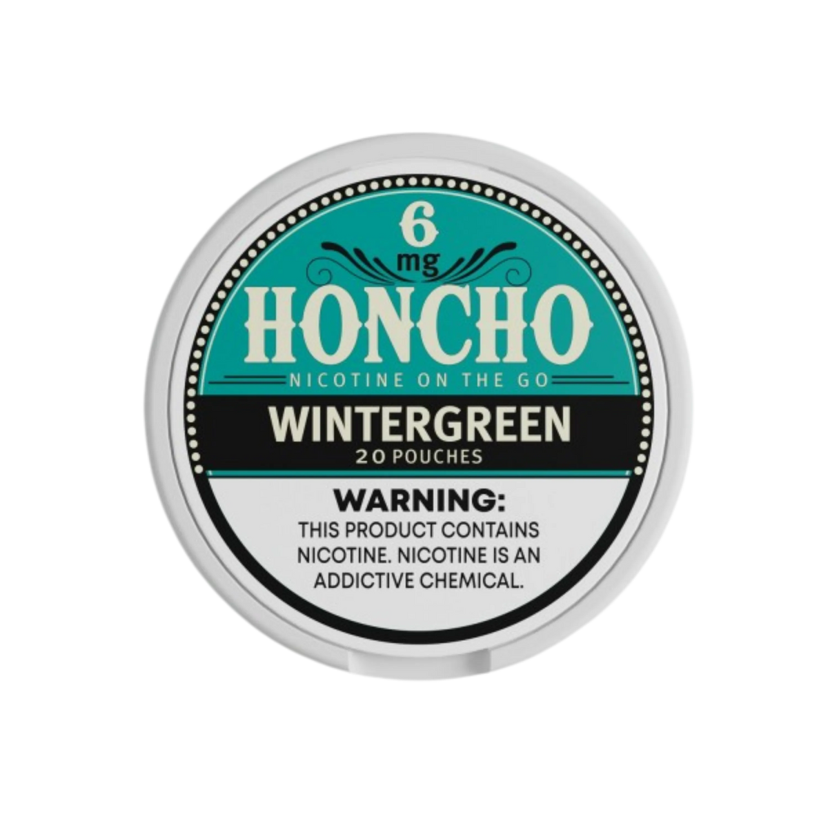 Wintergreen Honcho Nicotine Pouches 6mg