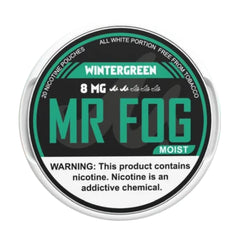 Wintergreen Mr Fog Nicotine Pouches 8mg Moist