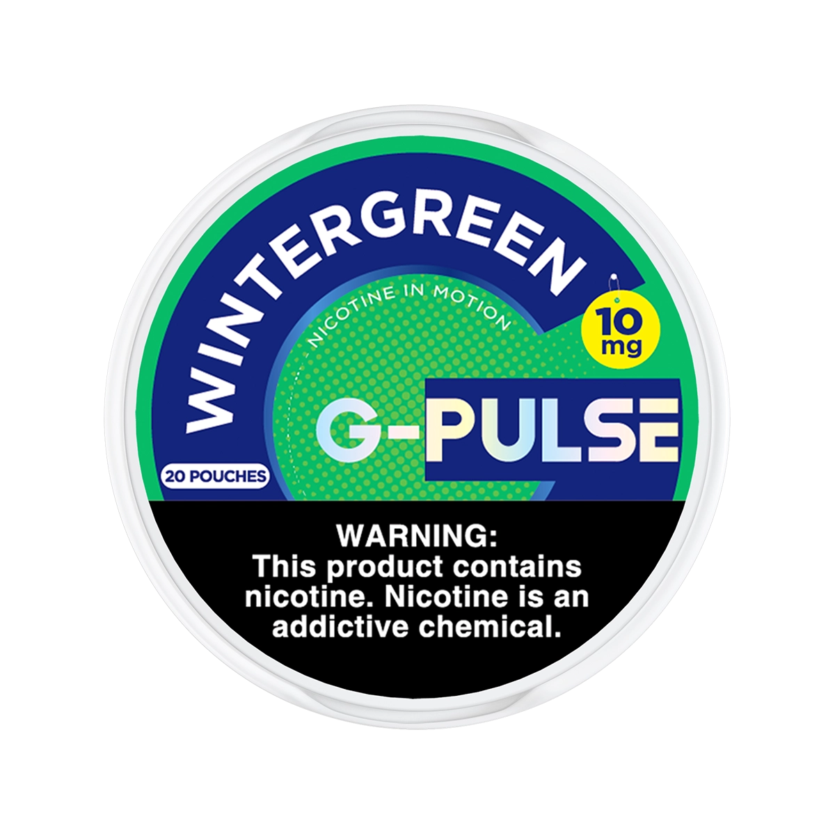 Wintergreen G-Pulse Nicotine Pouches 10mg