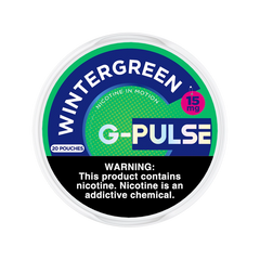 Wintergreen G-Pulse Nicotine Pouches 15mg