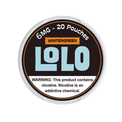 Wintergreen LoLo Nicotine Pouches 6mg