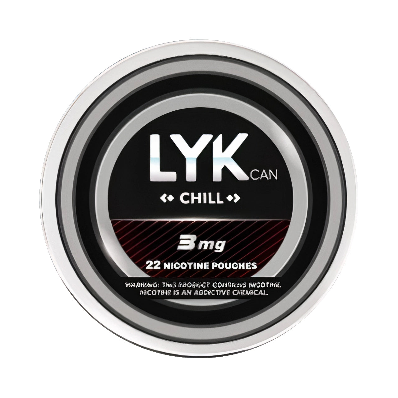 12_2_2025LYKcanNicotinePouches-CHILL-3-MG.jpg Chill Lykcan Nicotine Pouches 3mg
