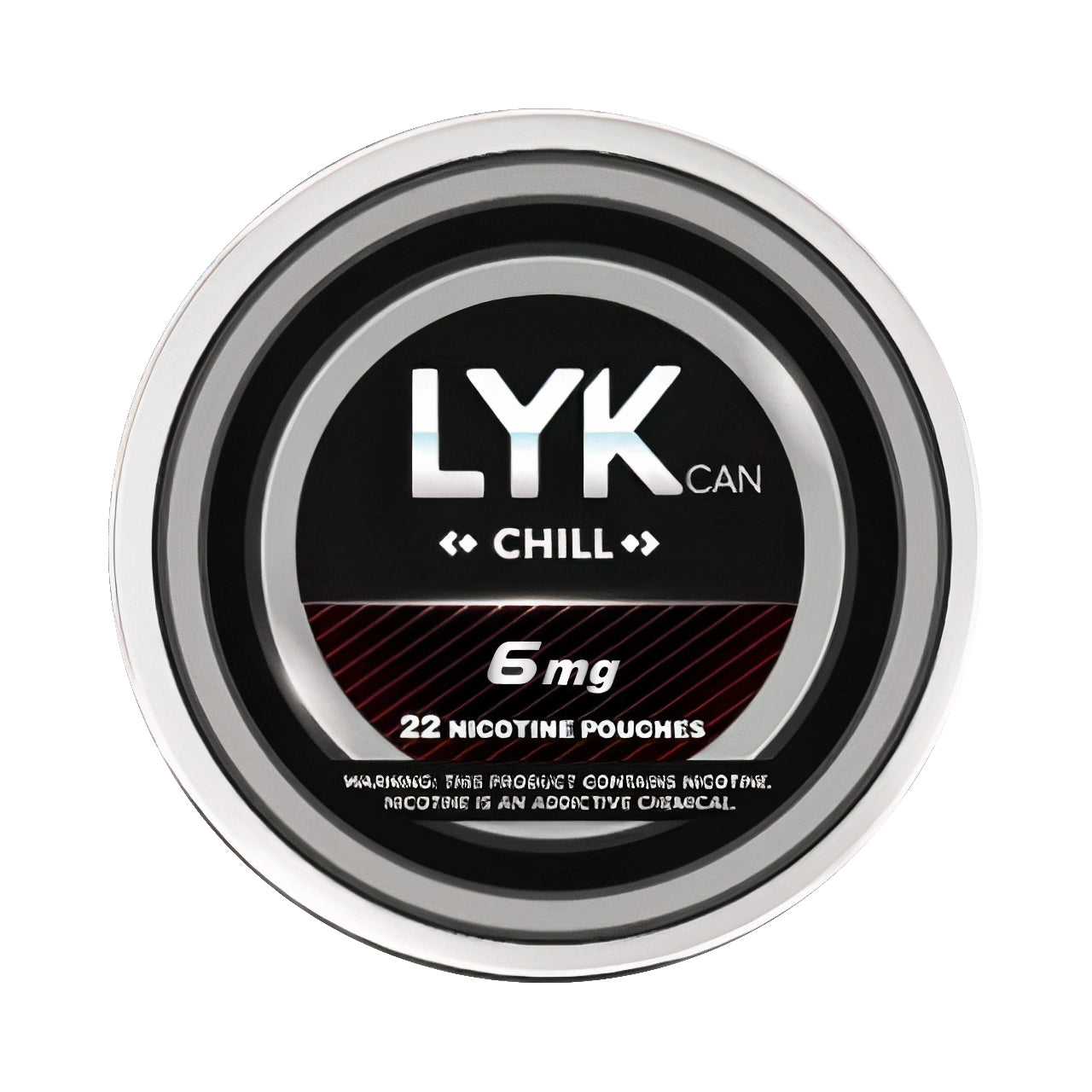 12_2_2025LYKcanNicotinePouches-CHILL-6-MG.jpg Chill Lykcan Nicotine Pouches 6mg