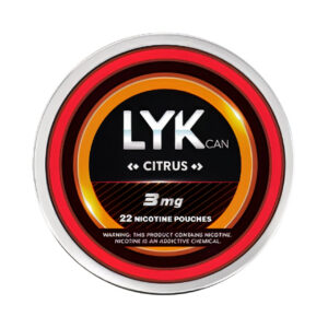 Citrus Lykcan Nicotine Pouches 3mg