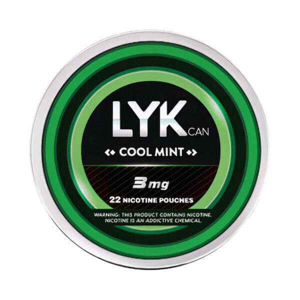 Cool Mint Lykcan Nicotine Pouches 3mg