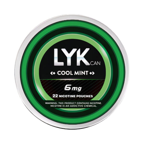 Cool Mint Lykcan Nicotine Pouches 6mg