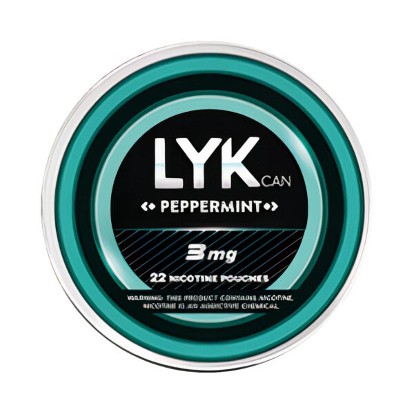 Peppermint Lykcan Nicotine Pouches 3mg