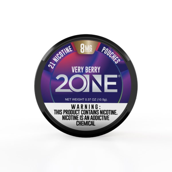 Very Berry 2ONE Nicotine Pouches 8mg