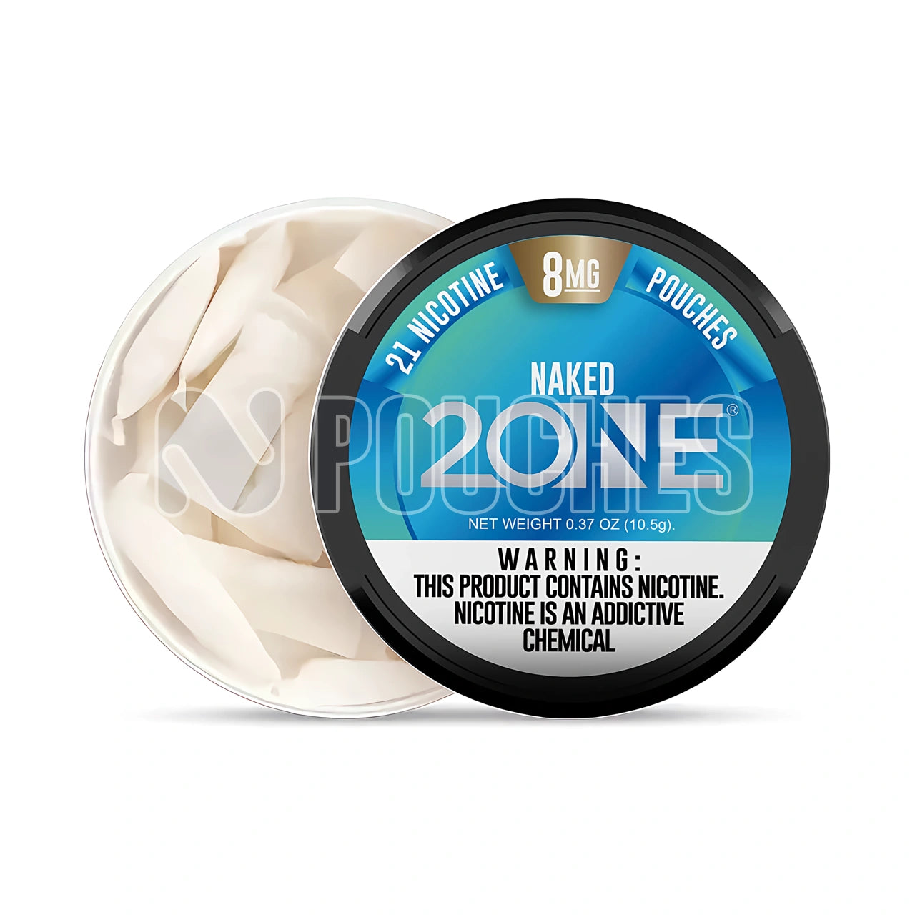 Open Box Naked 2ONE Nicotine Pouches 8mg