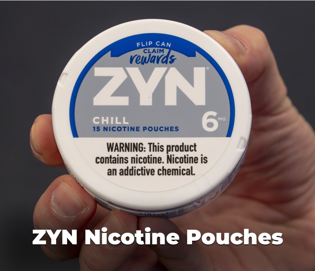 2 prev zyn nicotine pouches