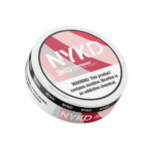 Peppermint NYKD Nicotine Pouches 3mg