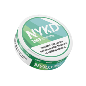 Wintergreen NYKD Nicotine Pouches 3mg