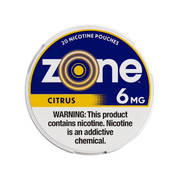 Citrus Zone Nicotine Pouches 6mg