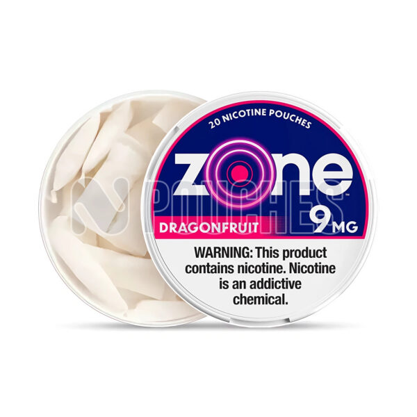 Open Box Dragonfruit Zone Nicotine Pouches 9mg