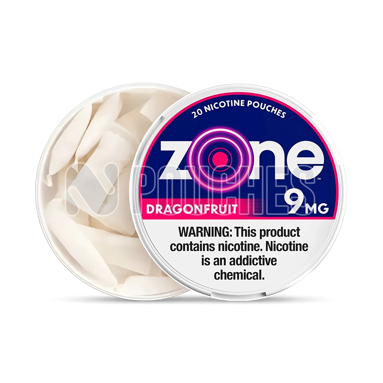 Open Box Dragonfruit Zone Nicotine Pouches 9mg
