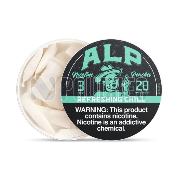 Open Box Refreshing Chill ALP Nicotine Pouches 3mg
