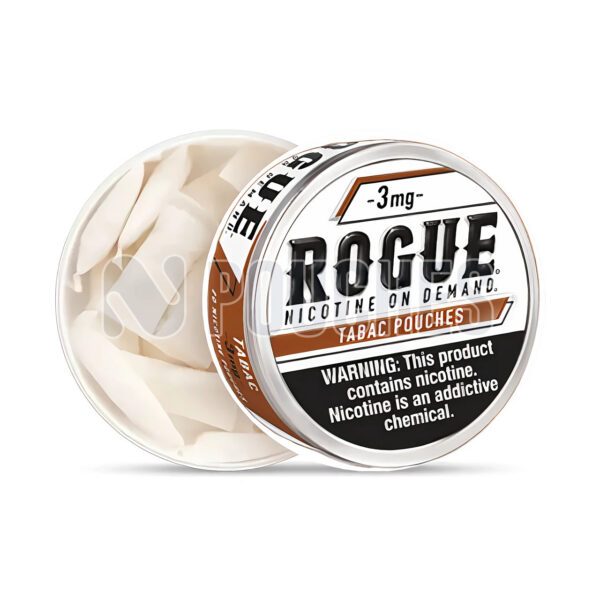 Open Box Tabac Rogue Nicotine Pouches 3mg