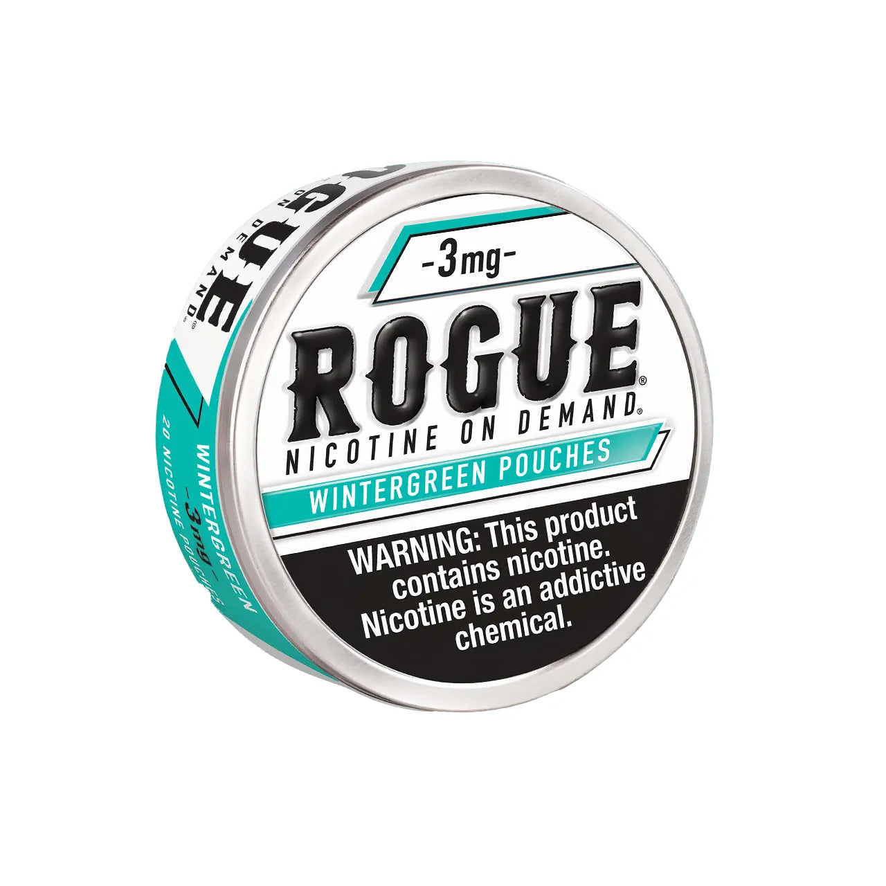 Wintergreen Rogue Nicotine Pouches 3mg