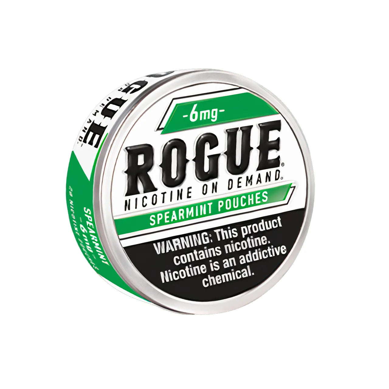 Spearmint Rogue Nicotine Pouches 6mg